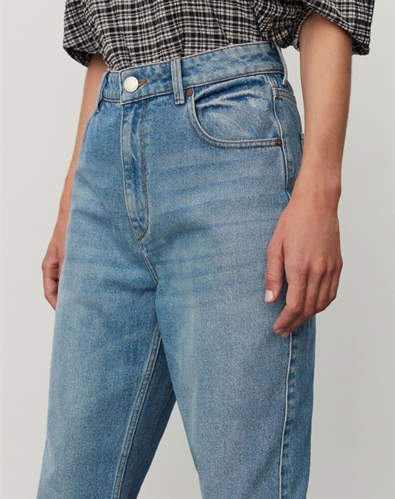 2ND Robin TT Classic Denim Jeans - Mid Blue